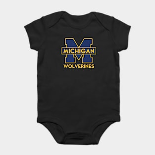 Michigan wolverines Baby Bodysuit